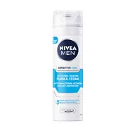 Kosmetyki do golenia - Nivea Wrażliwe pianka do golenia chłodzenia 200 ml - miniaturka - grafika 1