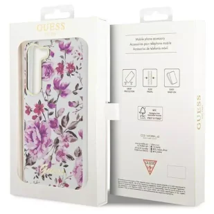 Etui Guess GUHCS23MHCFWST do Samsung Galaxy S23+ Plus S916 biały/white hardcase Flower Collection - Etui i futerały do telefonów Etui Guess GUHCS23MHCFWST do Samsung Galaxy S23+ Plus S916 biały/white hardcase Flower Collection - Etui i futerały do telefonów - miniaturka - grafika 8