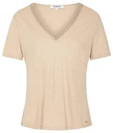 Koszulki i topy damskie - Morgan Koszulka damska, BEŻOWY, XS - miniaturka - grafika 1