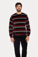 Piżamy męskie - Ciepła piżama męska JULIO XXL Brązowy - miniaturka - grafika 1