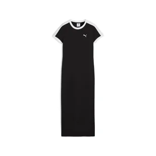 Damska Sukienka PUMA T7 DRESS 63214001 – Czarny - Sukienki - miniaturka - grafika 1