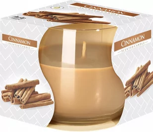 Bispol Cinnamon sn71-65 1szt - świeca zapachowa szkło - Świece - miniaturka - grafika 1