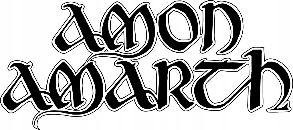 Naklejka Uv Wypukła Ozdobna DTF UV Aplikacja Amon Amarth