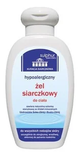 Sulphur Zdrój ŻEL SIARCZKOWY HYPOALERGICZNY 200G - Kosmetyki do kąpieli - miniaturka - grafika 3