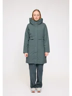 Kurtki damskie - MAZINE Płaszcz zimowy w kolorze zielonym - miniaturka - grafika 1