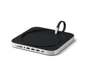 Huby USB - Satechi ST-GMMSHS Stand and Hub dla Mac Mini Srebrny - miniaturka - grafika 1