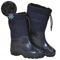 Kalosze damskie - ŚNIEGOWCE DAMSKIE ocieplane buty Kalosze Zimowe Wodoodporne Lekkie POLSKIE - miniaturka - grafika 1