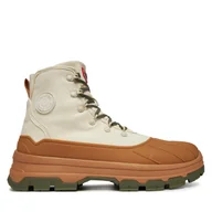 Buty zimowe męskie - Kozaki Hunter HFRM0053251 Écru - miniaturka - grafika 1