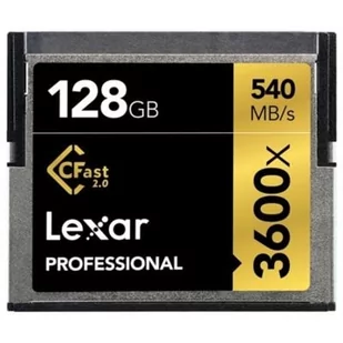 Lexar CFast 128GB x3600 (LC128CRBEU3600) - Karty pamięci - miniaturka - grafika 1