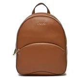 Plecaki - Plecak Liu Jo Ecs M Backpack AF4287 E0037 Brązowy - miniaturka - grafika 1