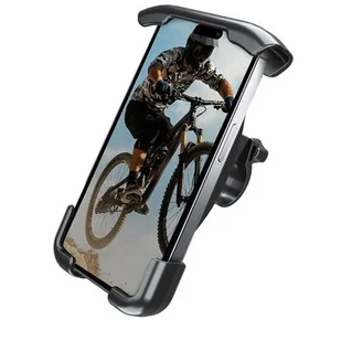 Uchwyt na telefon do roweru CRONG Bikeclip Enduro Czarny - Akcesoria rowerowe - miniaturka - grafika 1