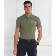 Koszule męskie - Napapijri Polo E-AYLMER | Regular Fit - miniaturka - grafika 1