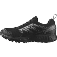 Buty trekkingowe damskie - Salomon Damskie buty trekkingowe Gore-TEX Hiking Shoe, czarne/śliwkowe/Gull, rozmiar 38 2/3, Black Plum Kitten Gull, 38 2/3 EU - miniaturka - grafika 1