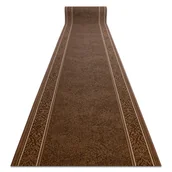 Dywany - CHODNIK podgumowany ST.TROPEZ brąz antypoślizgowy RAMKA PRZECIERANY 100cm 100x860 cm - miniaturka - grafika 1