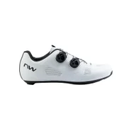 Buty rowerowe - Buty rowerowe szosowe NORTHWAVE Revolution biały - miniaturka - grafika 1