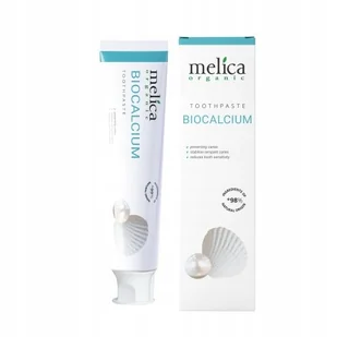 Melica Organic Naturalna Pasta do Zębów Bez Fluoru Biocalcium 100ml - Pasty do zębów - miniaturka - grafika 1