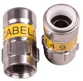 Pozostałe akcesoria sieciowe - Cabelcon wtyk samozaciskowy F-56 4.9 Self Install Cabelcon C_SELF_F-56_4.9 - miniaturka - grafika 1