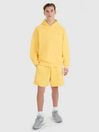 Spodenki damskie - 4F Spodenki dresowe uniseks - żółte L - miniaturka - grafika 1