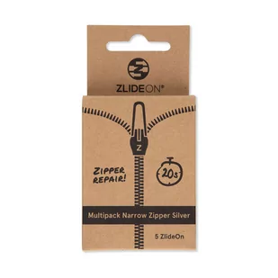 Suwaki Naprawcze ZlideOn Multipack Narrow Srebrne 5 szt. - Pasmanteria - miniaturka - grafika 1