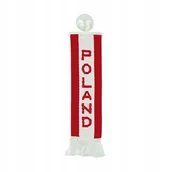 Akcesoria motoryzacyjne - Proporczyk Flaga Przewieszka Poland Polska Tir Kamper - miniaturka - grafika 1