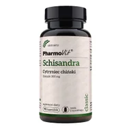 Suplementy naturalne - Schisandra Cytryniec chiński ekstrakt 300mg 90 kapsułek PharmoVit - miniaturka - grafika 1