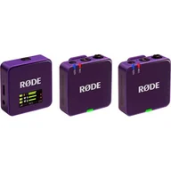 Mikrofony komputerowe - System bezprzewodowy RODE Wireless Go III Fioletowy - miniaturka - grafika 1