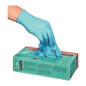 Rękawice robocze - Honeywell 4580081-S DexPure 800–81 niepudrowane, niebieskie rękawiczki nitrylowe, certyfikowane do kontaktu z żywnością, XL, multi - miniaturka - grafika 1