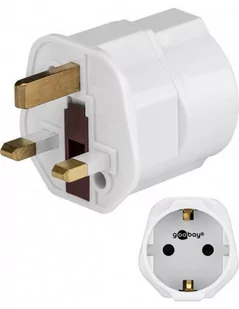 Adapter podróżny 13A Cypr, Dubaj, Anglia, Hongkong - Adaptery i przejściówki - miniaturka - grafika 1