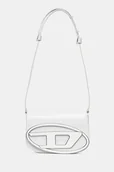 Torebki damskie - Diesel torebka skórzana 1DR 1DR M shoulder bag kolor biały X09568.PR818 - miniaturka - grafika 1