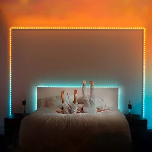 Twinkly Dots łańcuch LED RGB, czarny, IP44, 10m - Lampy ogrodowe - miniaturka - grafika 3