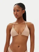 Stroje kąpielowe - Guess Góra od bikini E4GJ07 KC5Z0 Beżowy Regular Fit - miniaturka - grafika 1