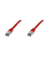 Kable komputerowe i do monitorów - Kabel sieciowy SF/UTP kat. 5,czerwony, 10 m, opak. zast. DK-1531-100/R DK-1531-100/R - miniaturka - grafika 1