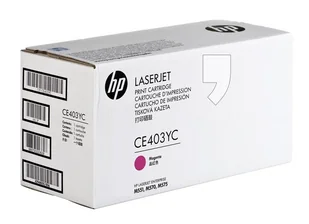 HP CE403YC - Tonery oryginalne - miniaturka - grafika 3