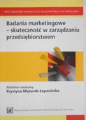 Ekonomia - Badania marketingowe-skuteczność w zarządzaniu przedsiębiorstwem - miniaturka - grafika 1