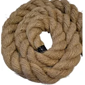 Akcesoria do pakowania - [741104] Lina jutowa naturalna 138x3,5cm - miniaturka - grafika 1