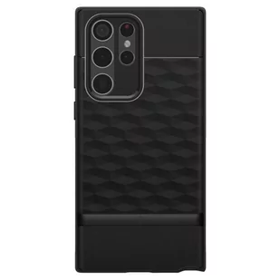 Caseology PARALLAX nakładka do Samsung GALAXY S22 ULTRA matowa czarna - Etui i futerały do telefonów - miniaturka - grafika 1