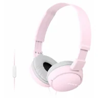 Słuchawki - Sony MDRZX110AP pink - miniaturka - grafika 1