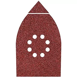 Wolfcraft Nakładka ścierna samoprzyczepna korund 107 x 142 mm gr.80 (6szt.) 1792000 - Materiały ścierne - miniaturka - grafika 1