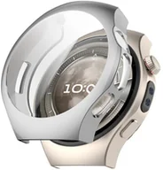 Akcesoria do smartwatchy - ETUI Z OSŁONKĄ NA EKRAN DO HUAWEI WATCH 5 46MM SREBRNE - miniaturka - grafika 1