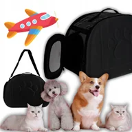 Torby podróżne - Transporter Dla Psa Kota Królika Torba Podróżna Kojec Składany Do 6KG - miniaturka - grafika 1
