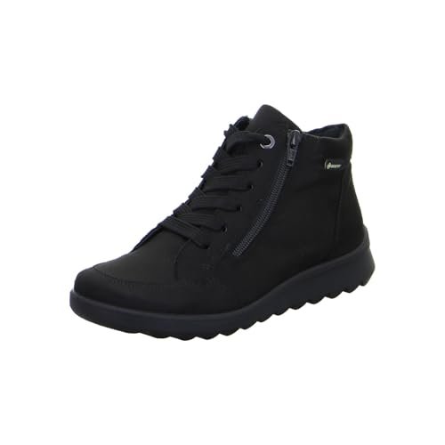 ara Toronto-GTX damskie botki, czarne, 37,5 EU szerokie, czarny, 37.5 EU Weit