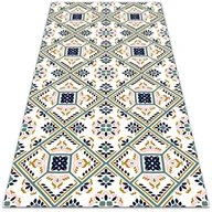 Dywany - Modny winylowy dywan Geometryczny deseń 100x150 cm - miniaturka - grafika 1