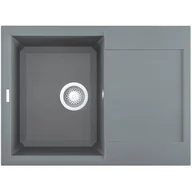 Zlewozmywaki - Elleci Zlewozmywak Easy 135 M73 Titanium - miniaturka - grafika 1