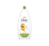 Kosmetyki do kąpieli - DOVE CARE BY NATURE ŻEL POD PRYSZNIC MANGO BUTTER & ALMOND EXTRACT 400ML - miniaturka - grafika 1