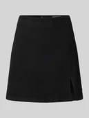 Spódnice - Spódnica jeansowa o dopasowanym kroju z rozcięciem z przodu model ‘NELLY’ - miniaturka - grafika 1