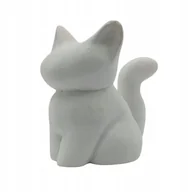 Figurki dekoracyjne - Kolorowanka 3D Figurka Gipsowa do Malowania Kreatywny Prezent Kot - miniaturka - grafika 1