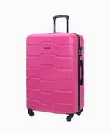 Walizki - PUCCINI Duża różowa walizka - miniaturka - grafika 1