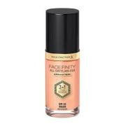 Podkłady do twarzy - Max Factor Podkład Facefinity 3w1 SPF20 80 Bronze 30ml - miniaturka - grafika 1