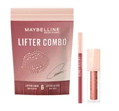 Palety i zestawy do makijażu - Maybelline x Cincior Lifter Combo zestaw do makijażu ust Lifter Liner 09 + Lifter Gloss 09 - miniaturka - grafika 1