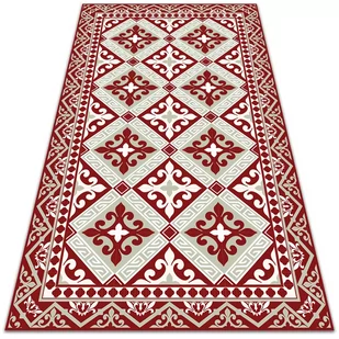Dywan na taras do ogrodu na balkon Kwiecisty wzór 140x210 cm - Dywany zewnętrzne - miniaturka - grafika 1